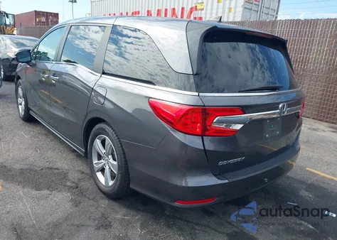 2019 Honda Odyssey Ex-L from USA, damaged, VIN 5FNRL6H7XKB013314